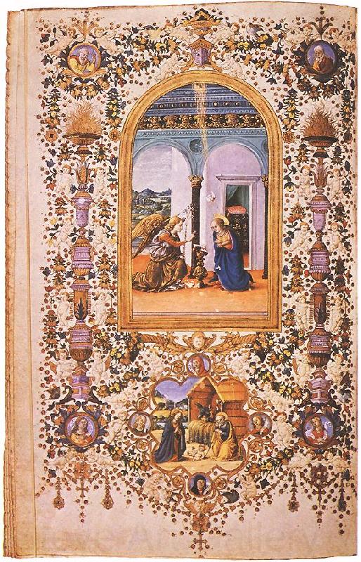 CHERICO, Francesco Antonio del Prayer Book of Lorenzo de' Medici  jkhj Norge oil painting art
